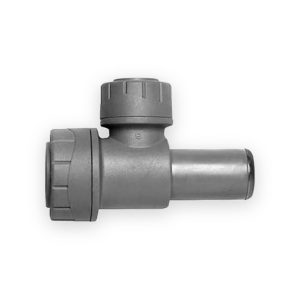 PolyPlumb 22mm X 22mm X 15mm Branch Reduced Spigot Tee