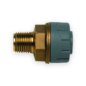 PolyPlumb ½" X 15mm Male BSP Adaptor