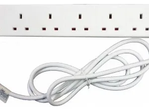 Powerplus 6 Way Extension Lead 13Amp (250AC)