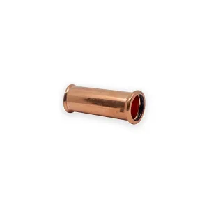 ProXPlumb copper pressfit slip coupling with black sealing rings