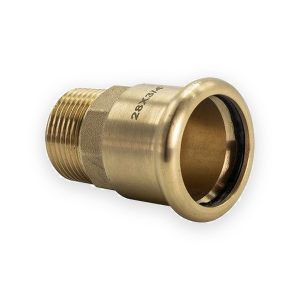 Proxplumb Male Iron Thread / Press Fit Coupling 15mm X ¾″