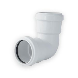 PRWPFB-40W Waste Push fit 40mm 90° Bend White