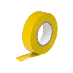 PVC Tape 19 x 33Mtrs BSl Approved Yellow