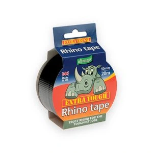 Rhino Cloth Tape Black 50mm X 20m