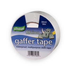Rhino Gaffer / Cloth Tape White 50mmx50m