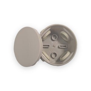 Round Junction Box with Grommets 65 x 35mm