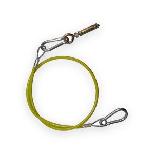 Salvus ¾" x 1.25m Catering Hose restraint cable and clips