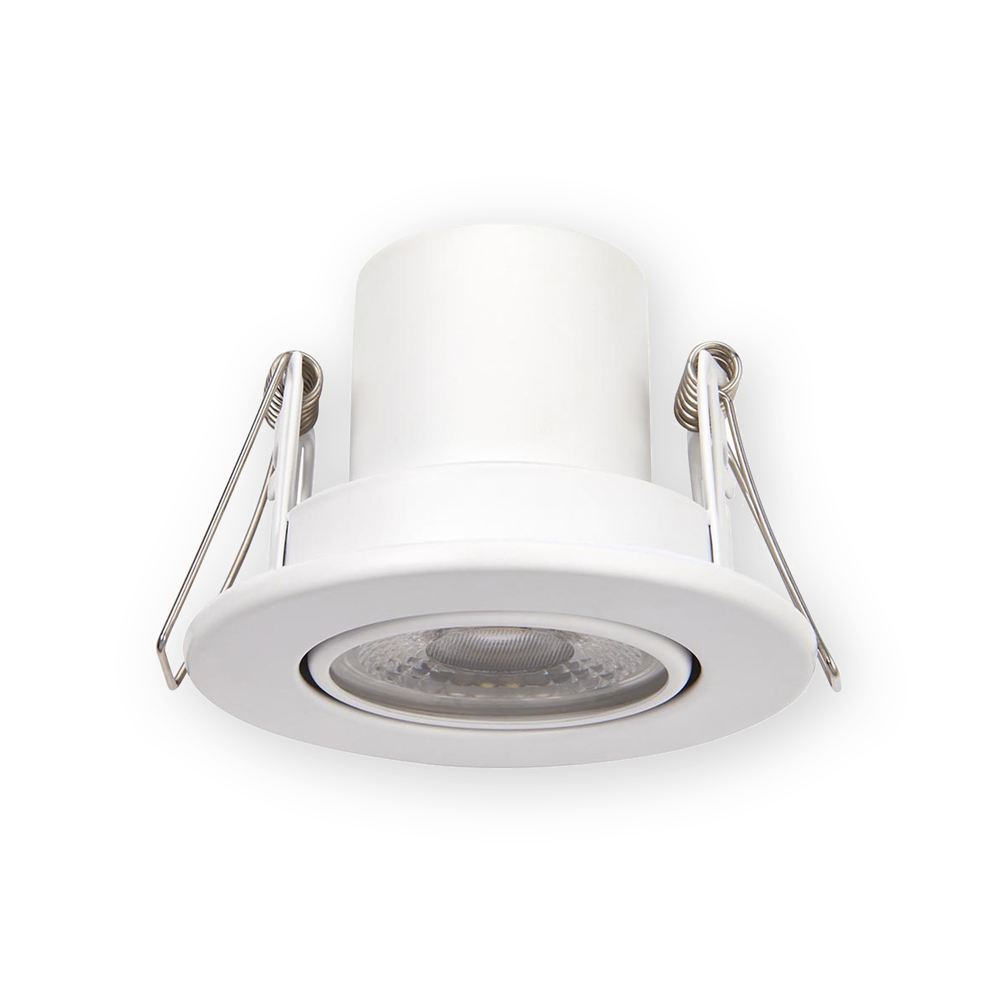 saxby-108294-shieldeco-white-5w-tilt-downlight Saxby 108294 ShieldECO 500 white 5W tilting downlight with spring clips