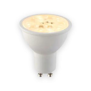 Saxby 110974 GU10 CCT 7W | 600LM | 86LM/W | 2700K/4000K/6000K | 60 Beam Angle
