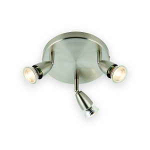 Saxby Amalfi 3lt round satin nickel 35W