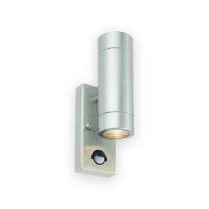 Saxby Atlantis PIR 2lt wall IP44 7W