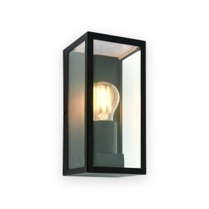 Saxby Breton wall Black IP44 28W