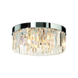 Saxby Crystal 5lt flush IP44 18W