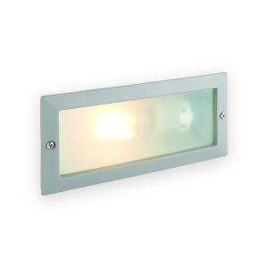 Saxby Eco plain & louvre IP44 40W