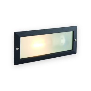 Saxby Eco plain & louvre IP44 40W