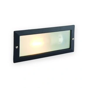 Saxby Eco plain & louvre IP44 40W