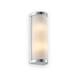Saxby Ice 2lt wall IP44 28W