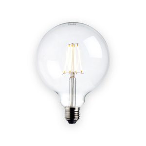 Saxby LED filament globe dimmable 125mm 7W