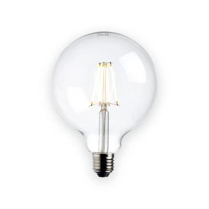 Saxby LED filament globe dimmable 125mm 7W