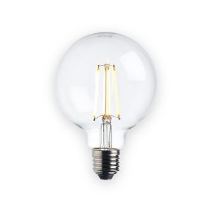 Saxby LED filament globe dimmable 95mm 7W