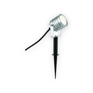Saxby Luminatra spike silver IP65 4W