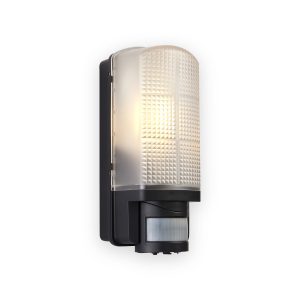 Saxby Motion PIR 1lt wall IP44 60W