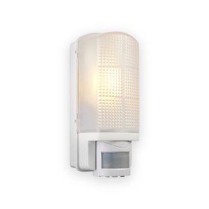 Saxby Motion PIR 1lt wall IP44 60W
