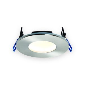 Saxby OrbitalPLUS satin Nickel IP65 9W