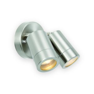 Saxby Palin 2lt spot wall IP44 7W