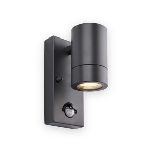 Saxby Palin PIR 1lt wall IP44 7W