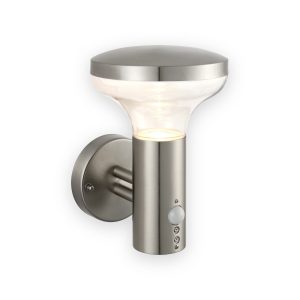 Saxby Roko PIR 1lt wall IP44 4.6W