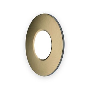 Saxby Shield Fire Rated Bezel antique Brass