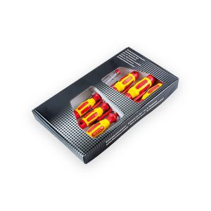 Screw Driver Set VDE (4 Straight/2 Philips) + Neon – 7 Piece