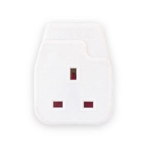 Selectric 1 Gang 13 Amp Trailing Socket – Unswitched – White