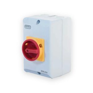 Selectric Seal IP65 63A 30kW 415V 4 Pole Rotary Isolator Switch