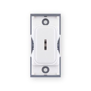 Selectric SGRID360-11 white 20A double-pole one-way key switch module