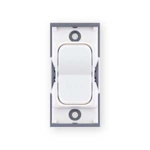 Selectric SGRID360-400 white 20 amp centre off retractive GRID360 switch module