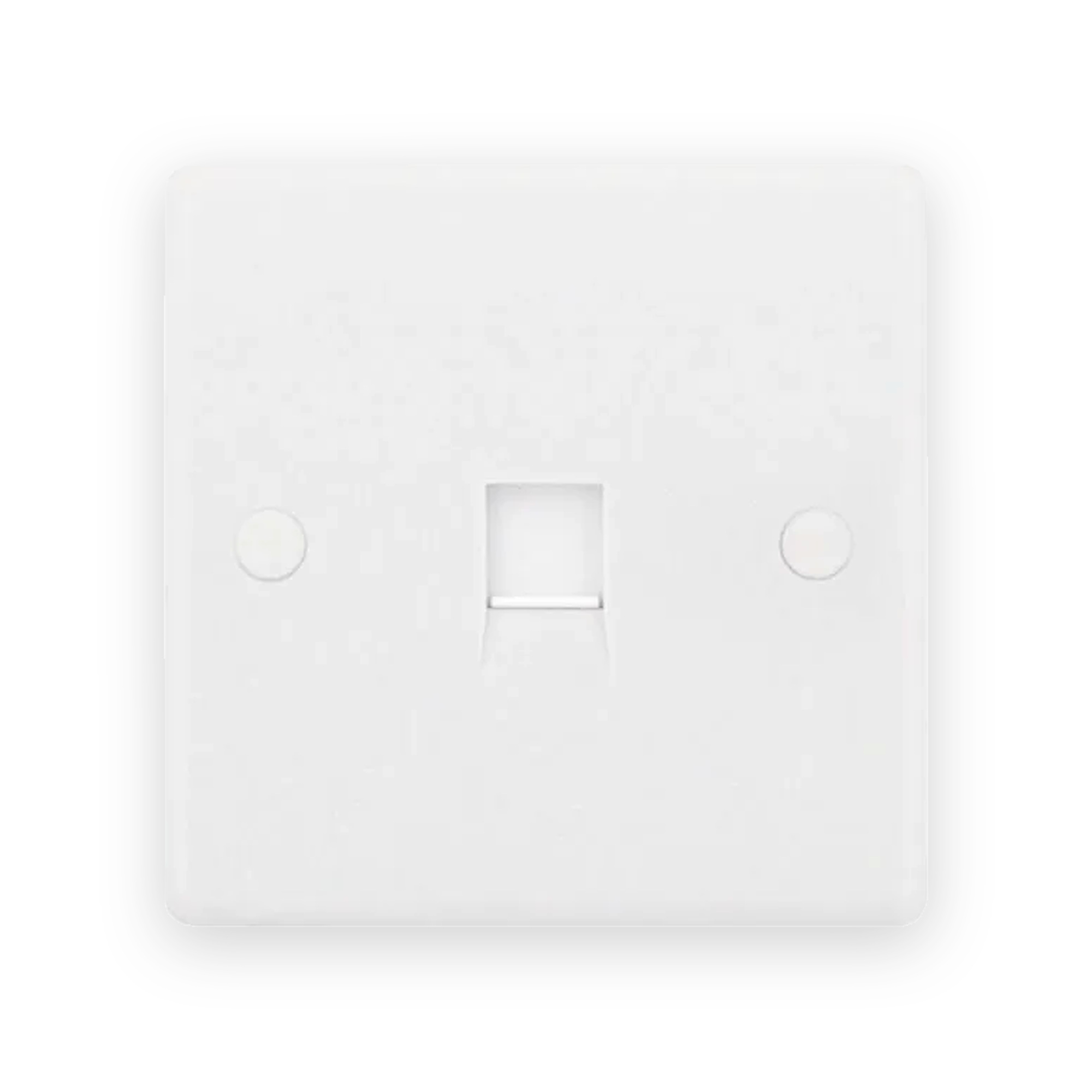 selectric-smooth-white-1-gang-rj45-ethernet-socket- Selectric Smooth White 1 Gang RJ45 Ethernet Socket