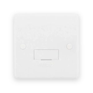 Selectric Smooth White 13A Unswitched Fused Connection Unit