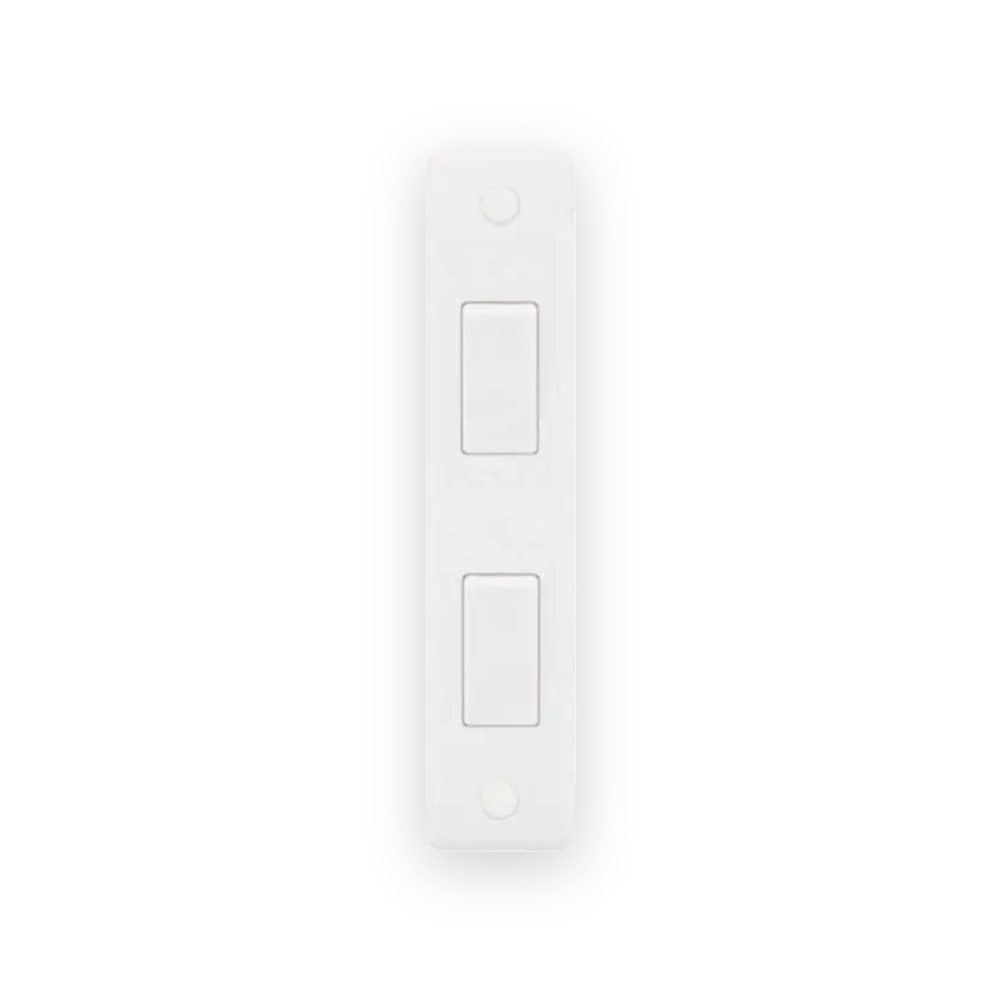 selectric-smooth-white-2-gang-10ax-2-way-architrave-plate-switch-ssl571 Selectric Smooth White 2 Gang 10AX 2 Way Architrave Plate Switch