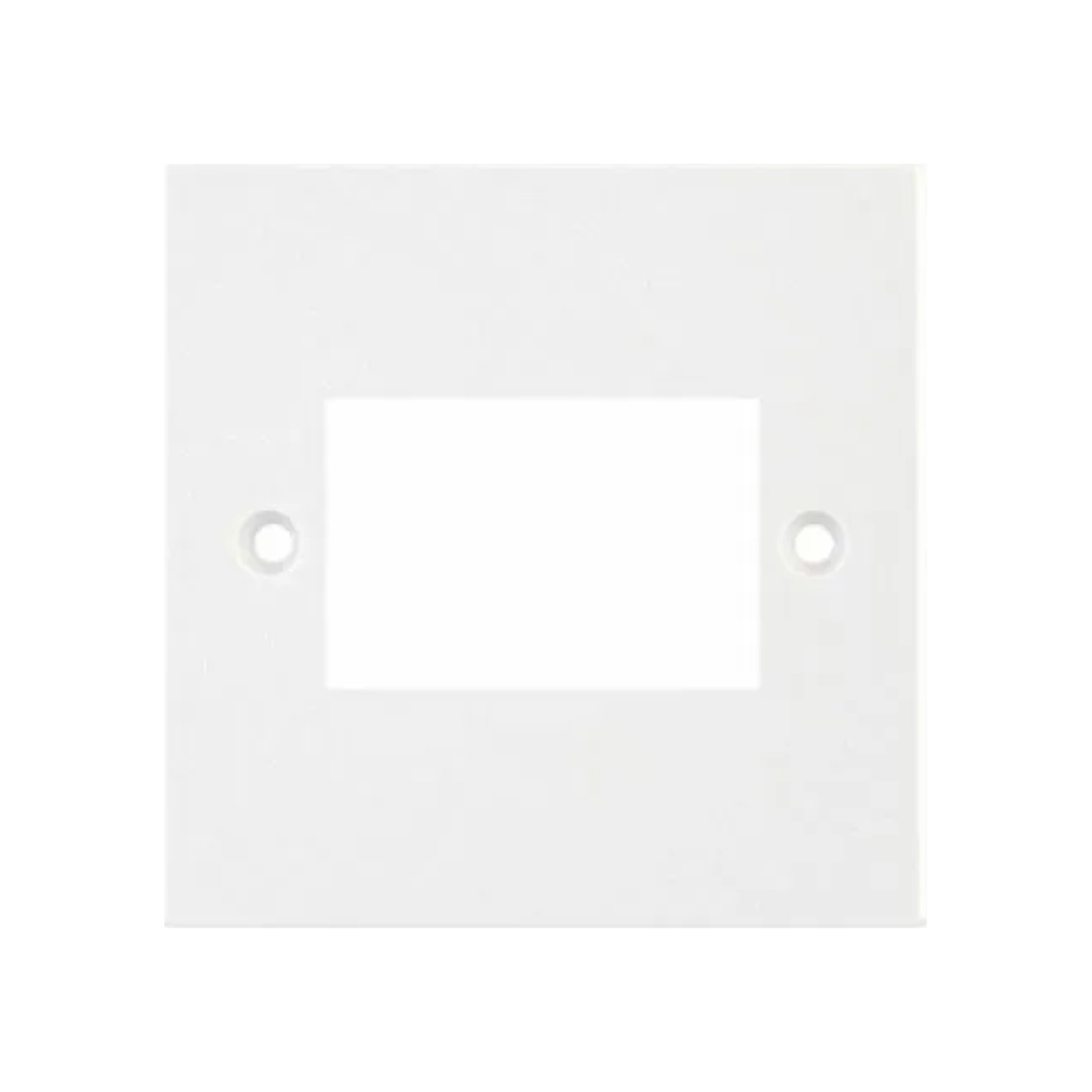 selectric-square-white-3-aperture-square-modular-front-plate-m-3g-gallery-01 Selectric Square White 3 Aperture Square Modular Front Plate