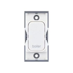 Selectric White 20A 2 Pole BOILER Switch Module
