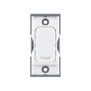 Selectric White 20A 2 Pole HOOD Switch Module