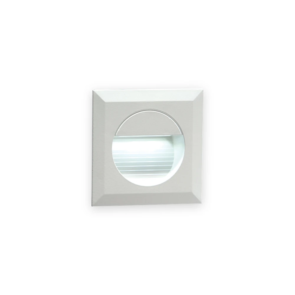 Shelly 230V IP54 Recessed Square Indoor,Outdoor LED Guide,Stair, Wall Light White LED Shelly 230V IP54 Recessed Square Indoor,Outdoor LED Guide,Stair, Wall Light White LED