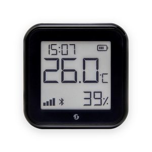 Shelly H&T Gen 3 WiFi Controlled Temperature and Humidity Sensor Black