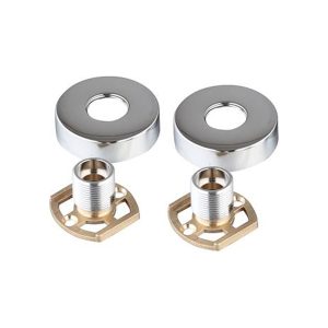 Shower Surface Mounted Bar Fixing Kit Chrome