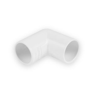 Solvent Weld Overflow Bend 21.5mm 90° White