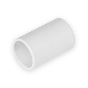 Solvent Weld Overflow Straight Coupling 21.5mm White