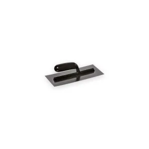 280mm plastering trowel with black ribbed handle