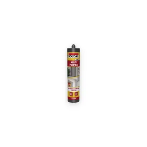 Soudal Multi-Purpose Silicone Sealant - CLEAR (290ml)